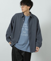 シャツ シャークスキン比翼シャツ長袖 / 289659 メンズ｜ZOZOTOWN Yahoo!店