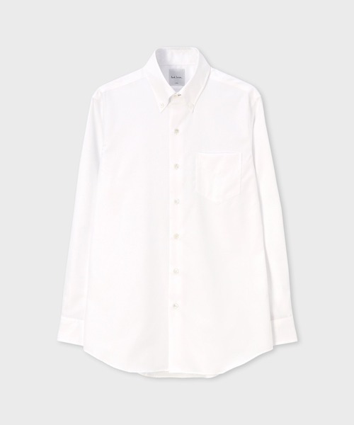 Paul Smith Collection ボタンダウン　フォーマルシャツ Paul Smith（ポール・スミス） フォーマル シャツ ヘリンボーン ボタン