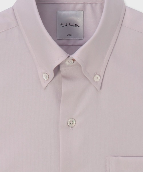 Paul Smith（ポール・スミス） フォーマル シャツ ヘリンボーン ボタン