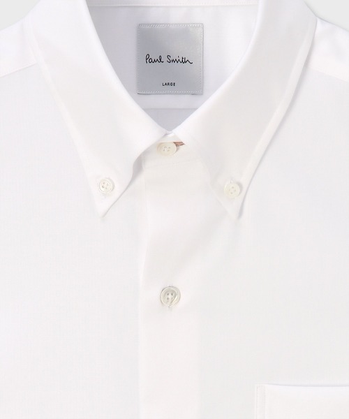 Paul Smith（ポール・スミス） フォーマル シャツ ヘリンボーン ボタン