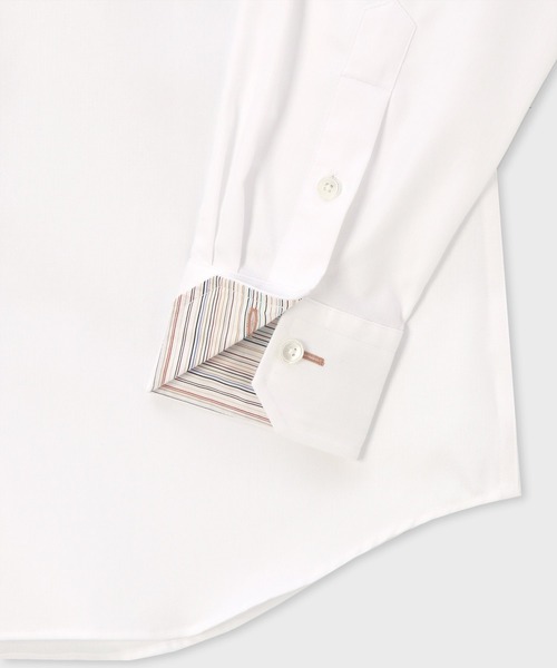 Paul Smith（ポール・スミス） フォーマル シャツ ヘリンボーン ボタン