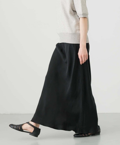 かぐれ スカート 「2サイズ展開」キュプラスカート : ZOZOTOWN