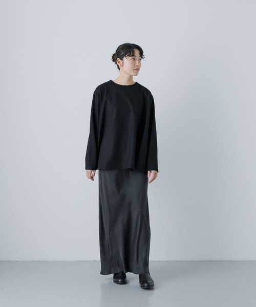 サト　かぐれ/キュプラスカート かぐれ スカート 「2サイズ展開」キュプラスカート : ZOZOTOWN