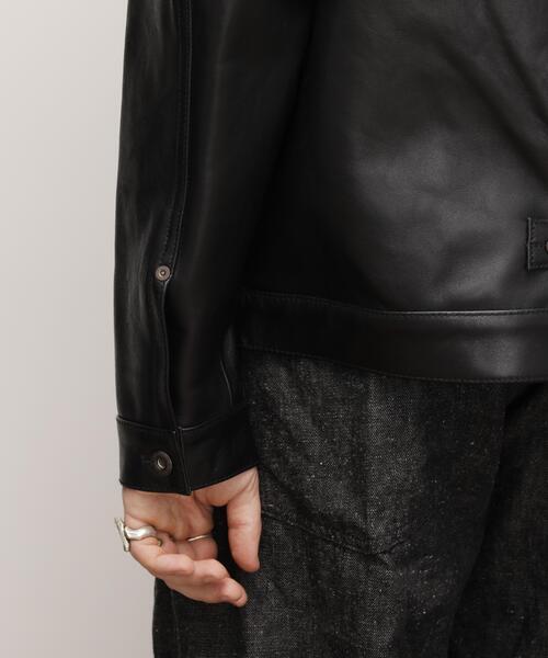 革ジャン ライダース Schott/ショット/SHEEP LEATHER 1st TRACKER JACKET/シープレザー Gジャンの画像