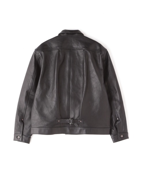 Schott ブラックレザージャケット 1st 型 ショット Schott N.Y.C 革ジャン ライダース Schott/ショット/SHEEP