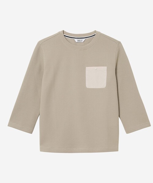 AIGLE / エーグル UVカット ショートスリーブ ワッフルポケット半袖Tシャツ UVカット ショートスリーブ ワッフルポケット半袖Tシャツ