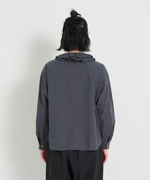 conges payes ADIEU TRISTESSE ブラウス シャツ タイプライター