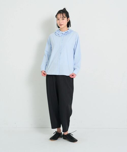 conges payes ADIEU TRISTESSE ブラウス シャツ タイプライター