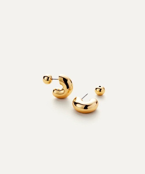 jenny bird ピアス フープ 輪っか 円 丸 サークル ノット 結び目 jenny bird ピアス フープ 輪っか 円 丸 サークル ノット 結び目