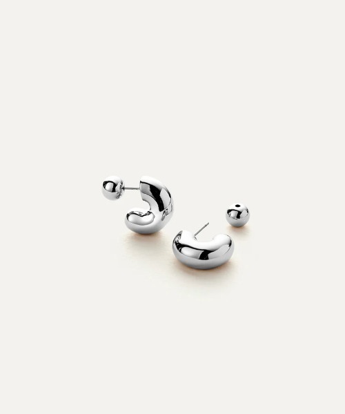 jenny bird ピアス ダブル フープ 円 輪っか サークル ドロップ jenny bird ピアス ダブル フープ 円 輪っか サークル ドロップ