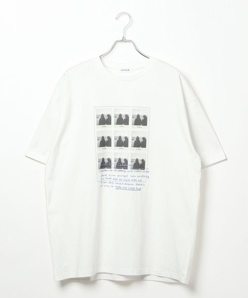 LEPSIM tシャツ ピグメントロゴBIGT 327497 レディース