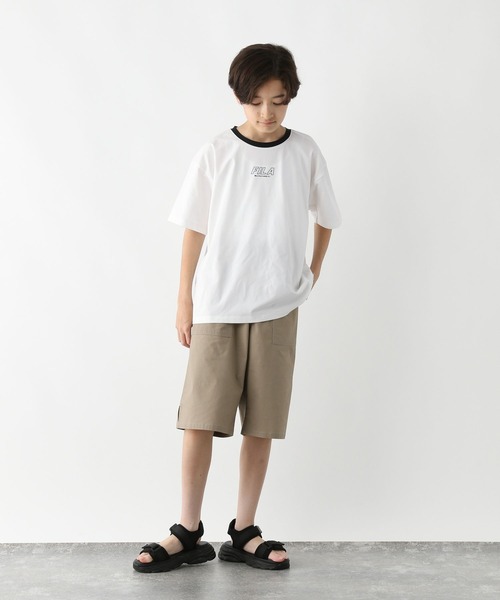GLOBAL WORK（グローバルワーク） tシャツ FILAコラボ/水陸半袖T