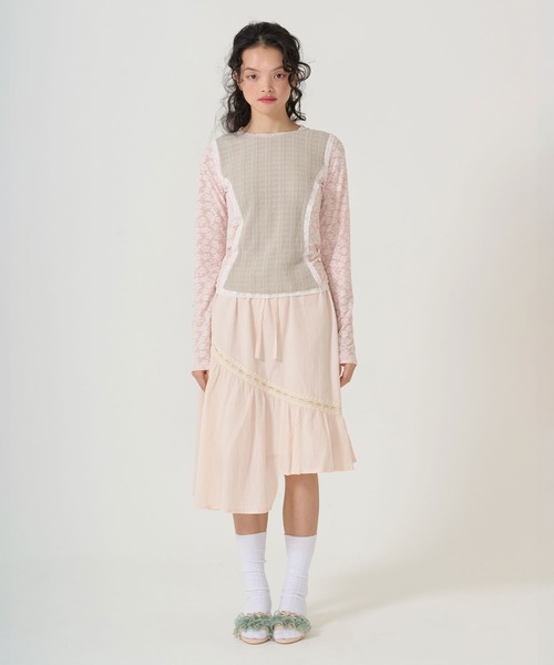 切替 ギャザースカート TINA：JOJUN TINA：JOJUN スカート 切替 ギャザースカート : ZOZOTOWN Yahoo