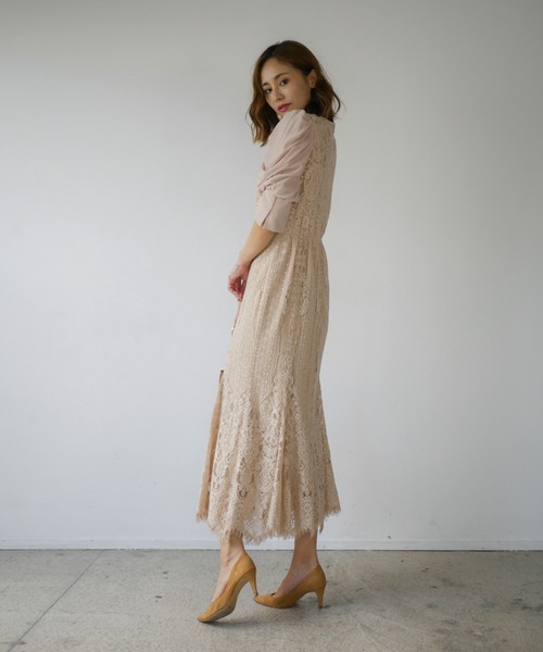 My shawty レースワンピース　ドレス My shawty ドレス mermaid lace dress : ZOZOTOWN Yahoo!店