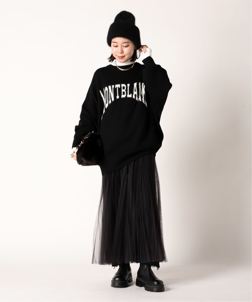 AP STUDIO 長袖ニット - ブルー レディース : ZOZOTOWN Yahoo!店