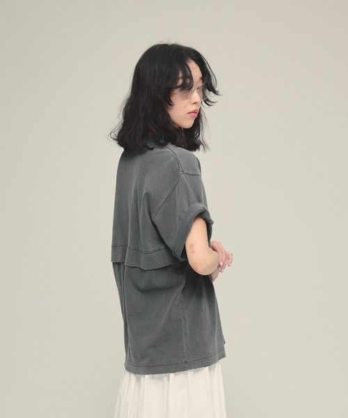 tシャツ 「eL」Layered Tee SS/459633 レディース : ZOZOTOWN