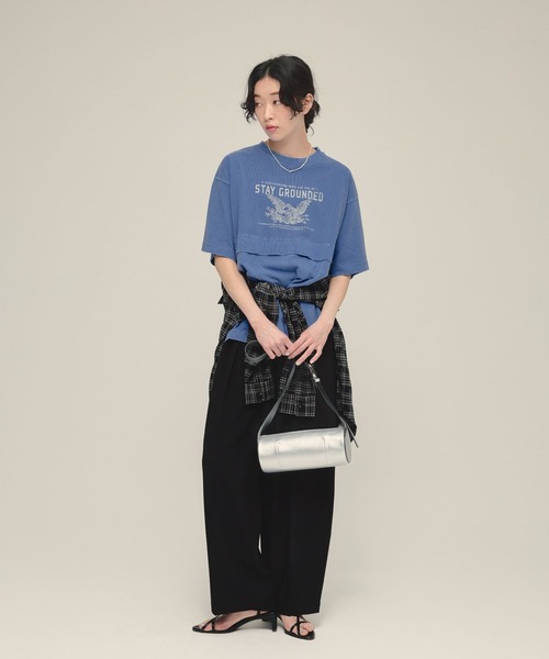 tシャツ 「eL」Layered Tee SS/459633 レディース tシャツ 「eL」Layered Tee SS/459633 レディース : ZOZOTOWN