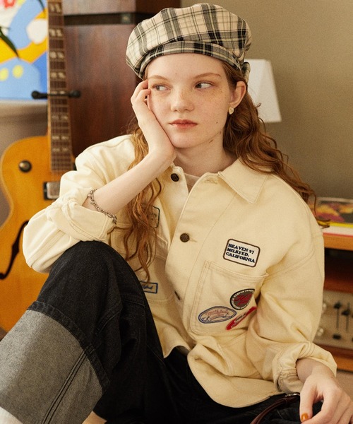 ジャケット・アウター 80s 90s FRANCE linen wide coverall XXL 80s