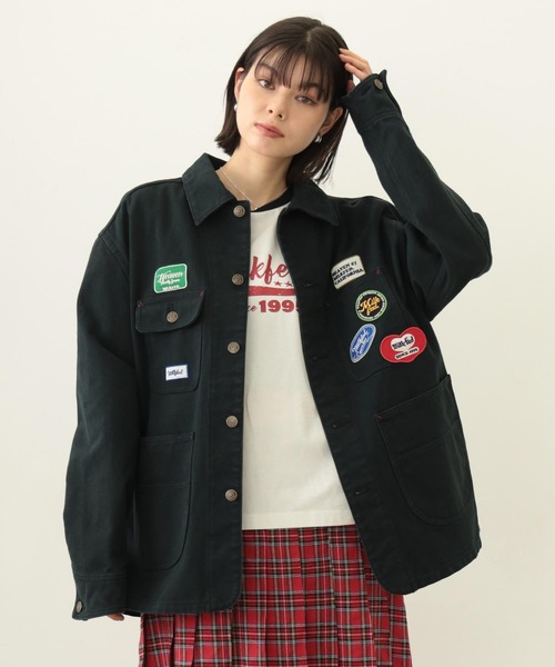 MILKFED.（ミルクフェド） ブルゾン アウター PATCHED COVERALL JACKET