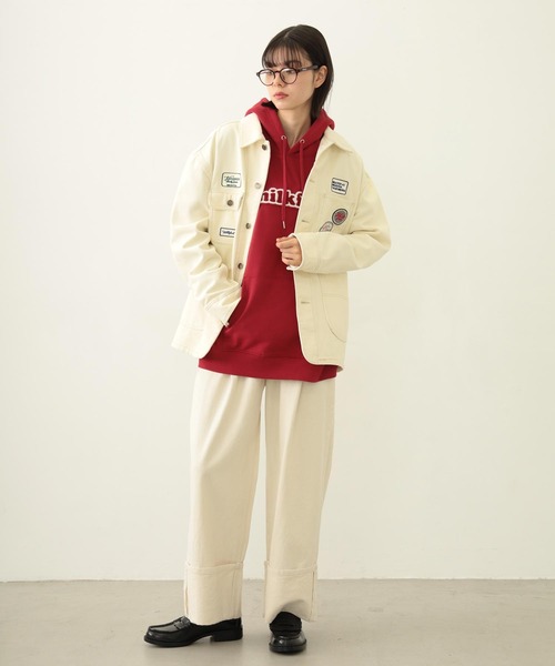 MILKFED.（ミルクフェド） ブルゾン アウター PATCHED COVERALL JACKET