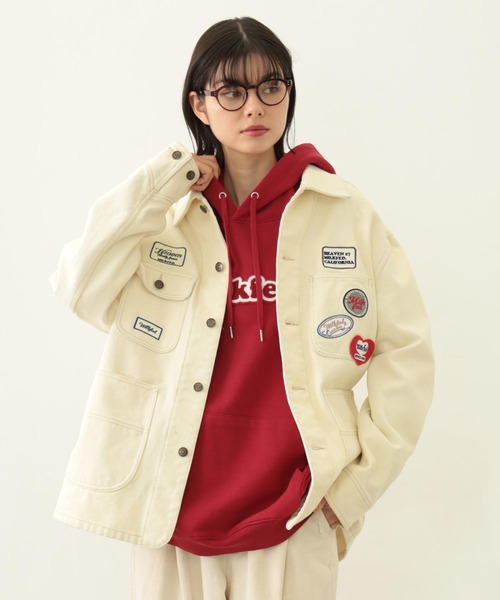 MILKFED.（ミルクフェド） ブルゾン アウター PATCHED COVERALL JACKET