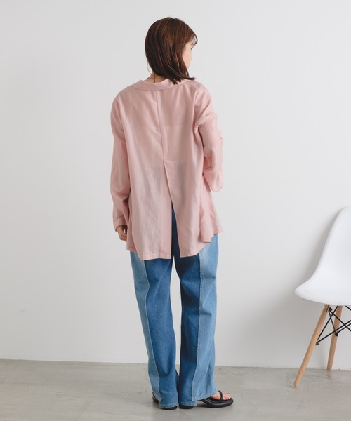 [Kastane] обработка Denim брюки 1 голубой женский 