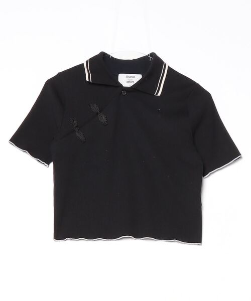 「jouetie」 半袖カットソー MEDIUM ブラック レディース jouetie 「jouetie」 半袖カットソー MEDIUM ブラック