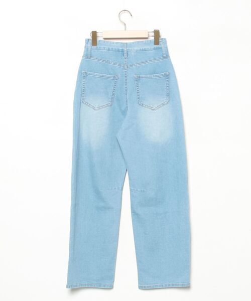 [ROPE' PICNIC] обработка Denim брюки 36 голубой женский 