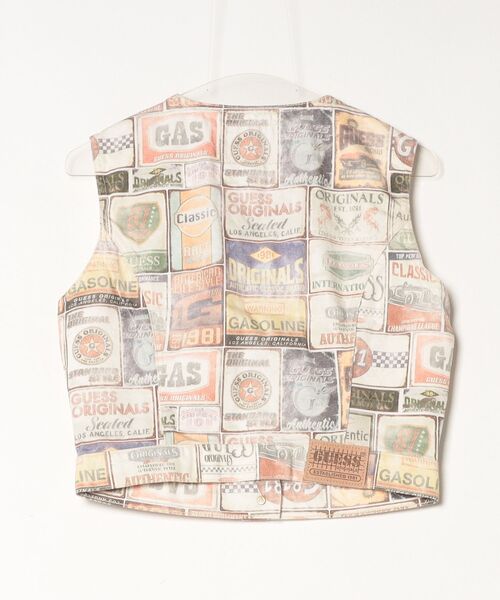 GUESS（ゲス） ベスト ジレ GUESS Originals Denim Top デニムベスト 