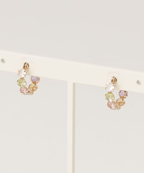 【cui-cui】K10ピアス(両耳用) ゴールド 月甲 ピアス | K10YG（ピアス（両耳用））｜cui-cui