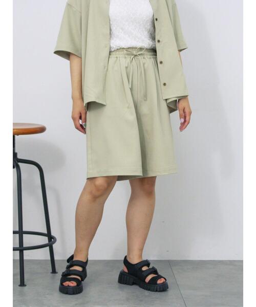 ehka sopo（エヘカソポ） パンツ イージーショートパンツ レディース