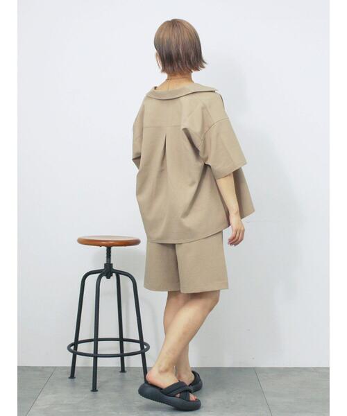 ehka sopo（エヘカソポ） パンツ イージーショートパンツ レディース