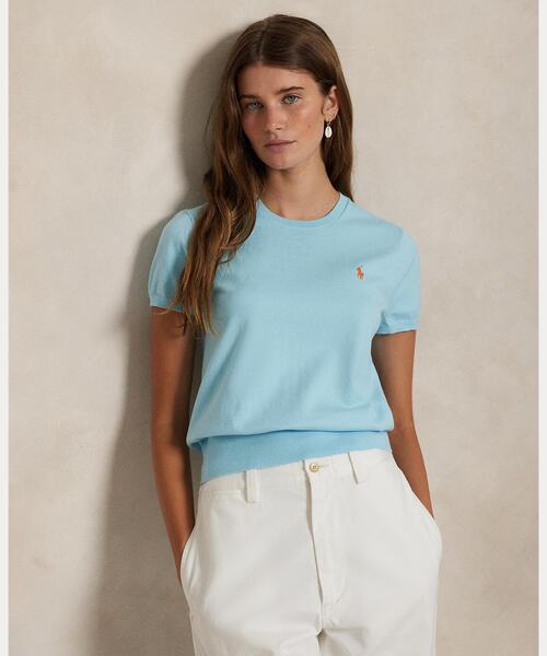 POLO RALPH LAUREN ニット セーター ショートスリーブ クルー