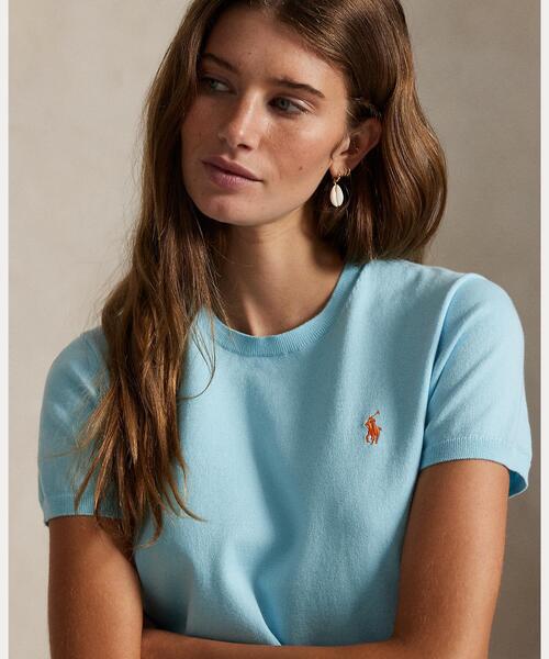 POLO RALPH LAUREN ニット セーター ショートスリーブ クルー
