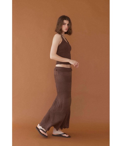 ALEXIA STAM（アリシアスタン） スカート Knit Maxi Flare Skirt