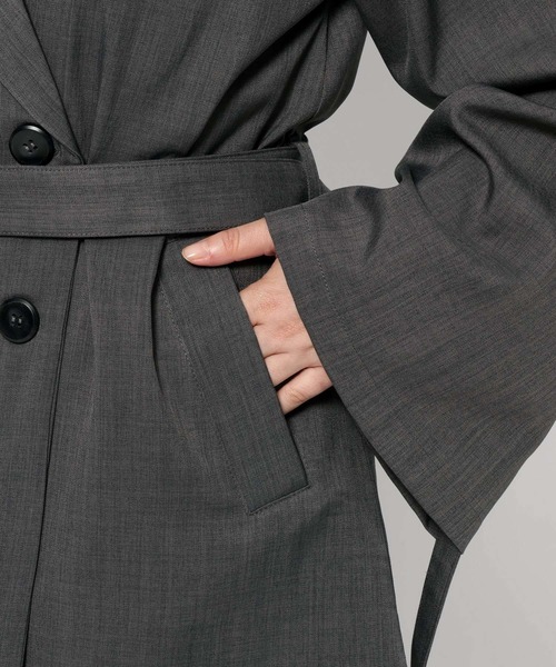 HARE 2way ALTER トレンチコート HARE トレンチコート コート ソデ2WAYトレンチジャケット(HARE