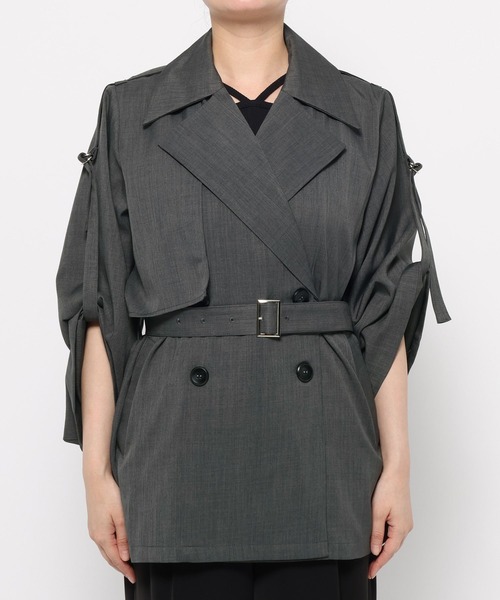 HARE 2way ALTER トレンチコート HARE トレンチコート コート ソデ2WAYトレンチジャケット(HARE