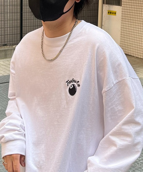 「ILL'S」 長袖Tシャツ L ブラック メンズ