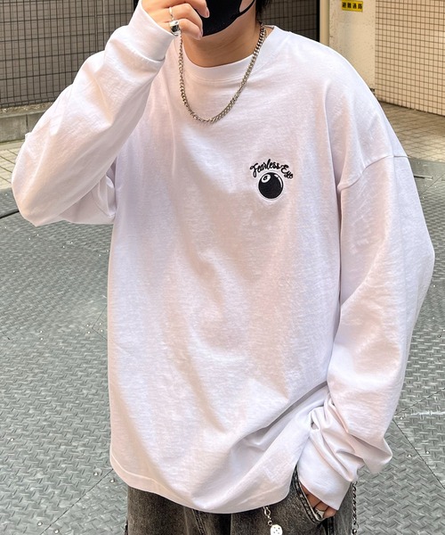 「ILL'S」 長袖Tシャツ L ブラック メンズ