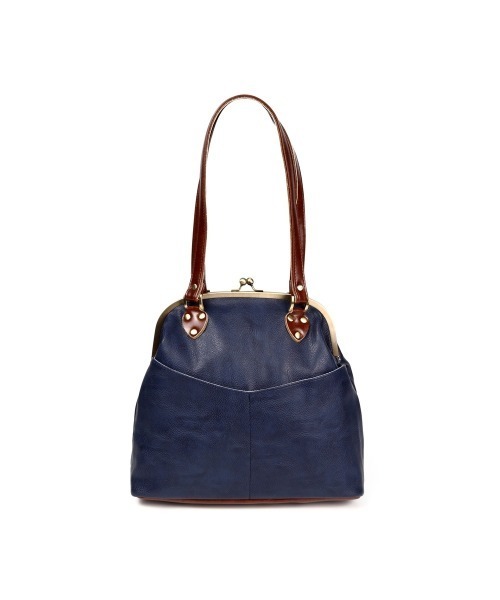 Sweet Heart LONDON　がま口 ハンドバッグ　ダークブルーグレー BACKYARD FAMILY（バックヤードファミリー） ショルダーバッグ バッグ