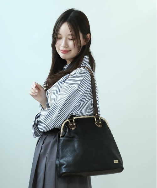 ロベルタ　がま口　ショルダーバッグ Kanmi｜おしゃれのアクセントに「キャンディ がま口 ショルダー