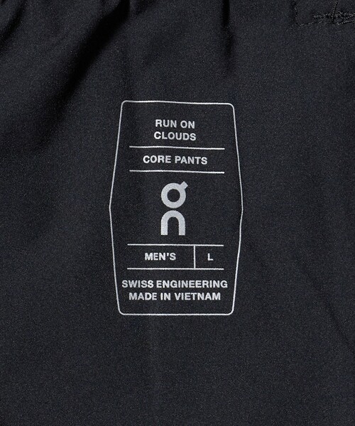 オン　コアパンツ　メンズ　ブラック　日本サイズＬ オン コアパンツ メンズ ブラック 日本サイズL メンズ Core Pants