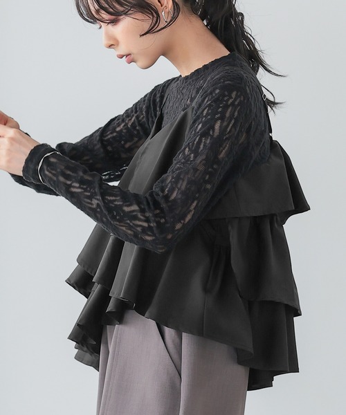 SOLOTEXブロードスカラップキャミソール | LE PHIL（ル フィル