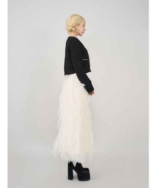 Darich（ダーリッチ） コート アウター スパンコールツイード