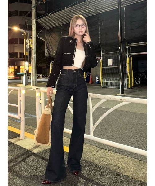 Darich（ダーリッチ） コート アウター スパンコールツイード