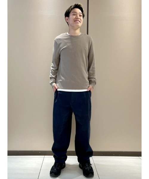 GAP（ギャップ） セーター ニット ブラナンベア刺繍 コットン クルー