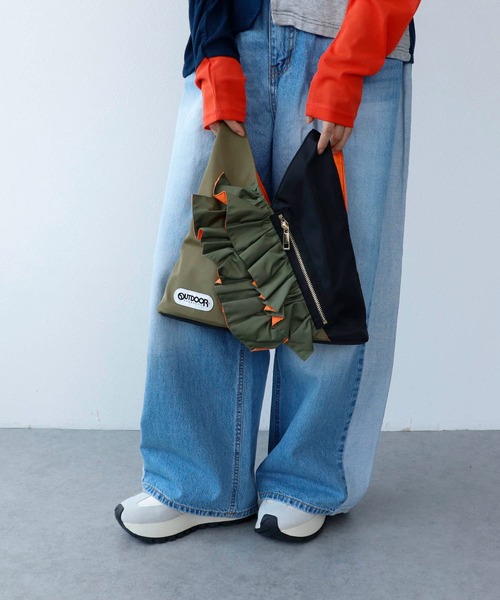 トートバッグ 「RISLEY×OUTDOOR PRODUCTS 」miniバイカラー