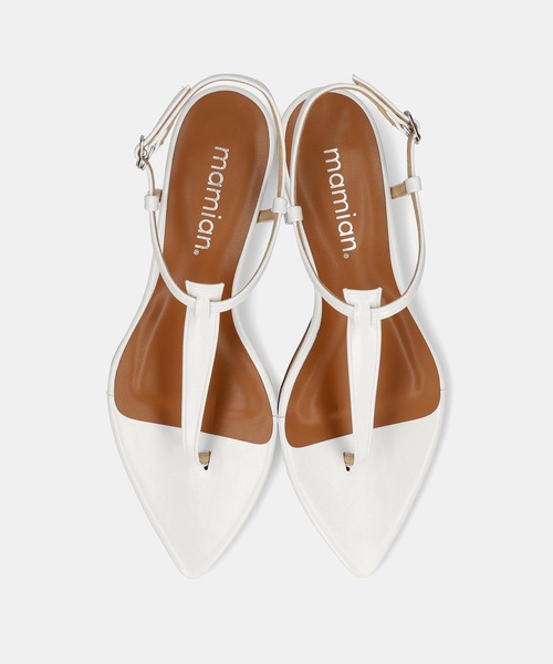 「MAMIAN」 フラットサンダル M ブラウン レディース_画像3