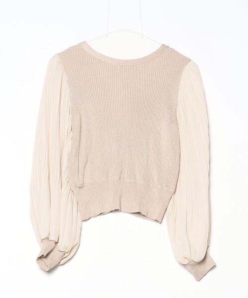 「fifth」 長袖ニット MEDIUM ベージュ レディース_画像2
