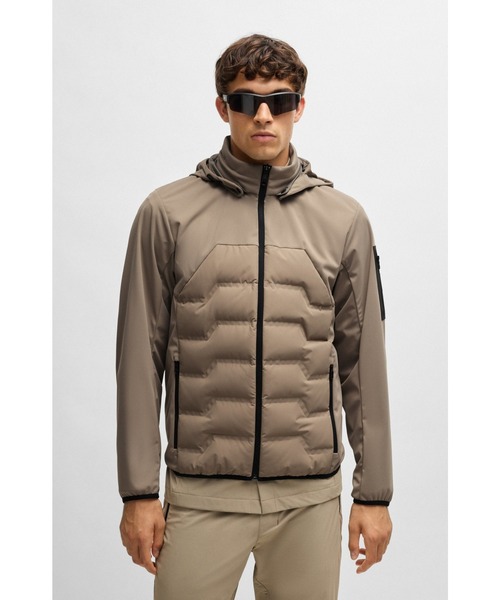 BOSS（HUGO BOSS） コート ジャケット はっ水ダウンジャケット ライト  